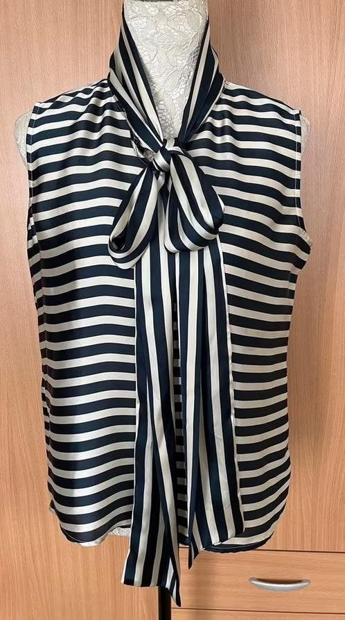 Purdey gestreepte top maat 38 [DM], Maat 38/40 (M), Blauw, Ophalen of Verzenden, Zo goed als nieuw