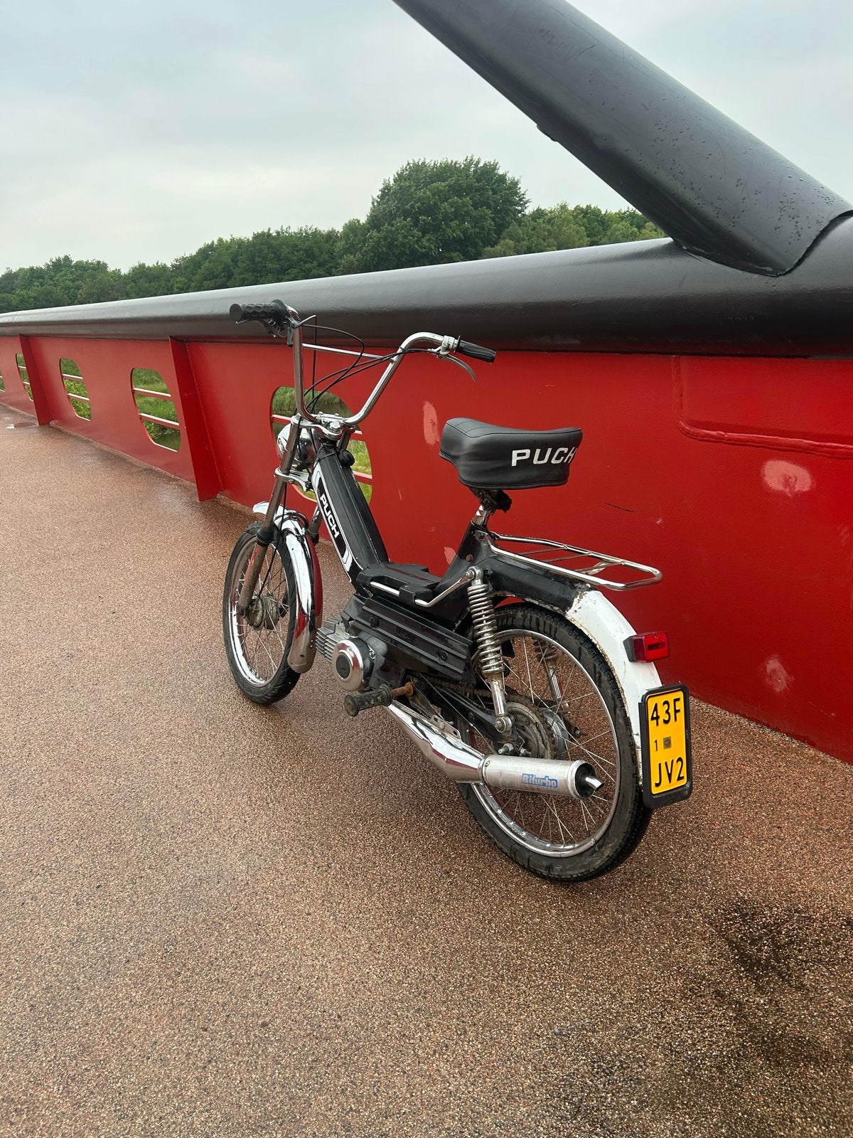 Puch Maxi geel kenteken, Fietsen en Brommers, Ophalen, Gebruikt, Maximaal 45 km/u, Maxi