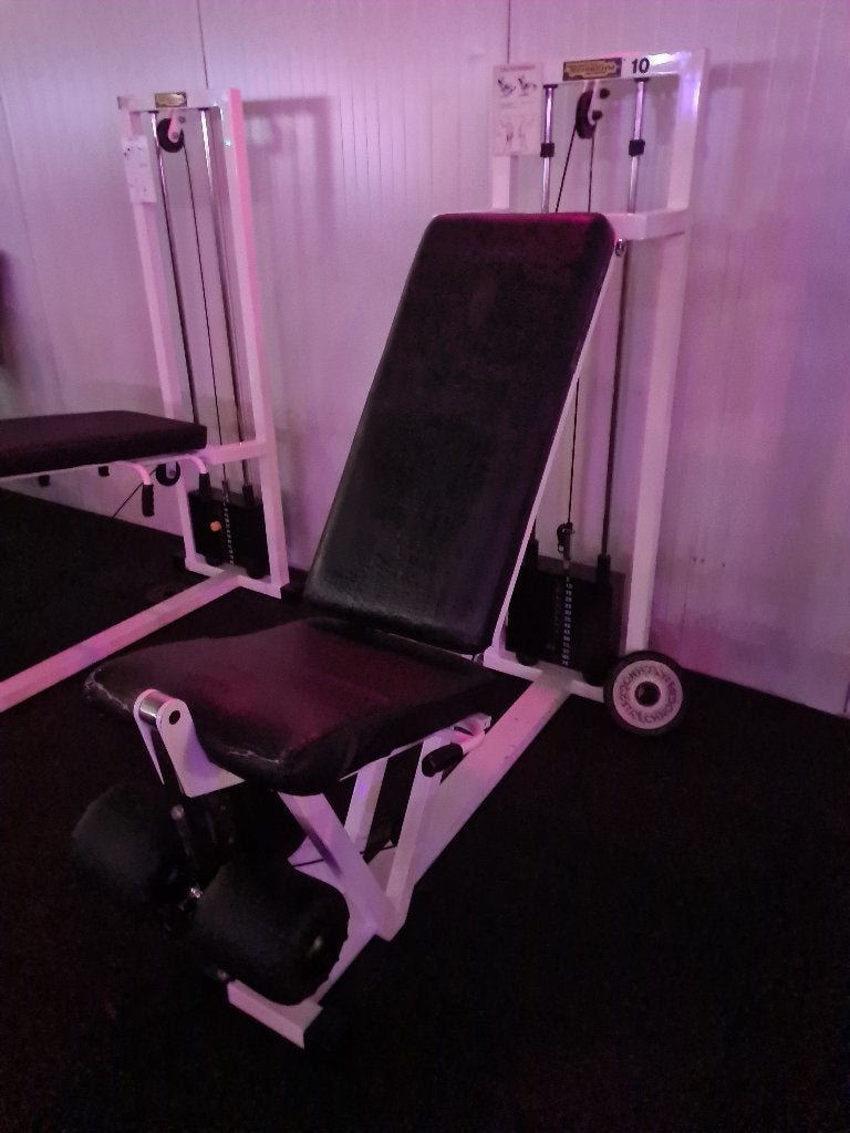 Technogym Isotonic Leg Extension, Sport en Fitness, Fitnessmaterialen, Gebruikt, Overige typen, Armen, Benen, Borst, Buik, Rug