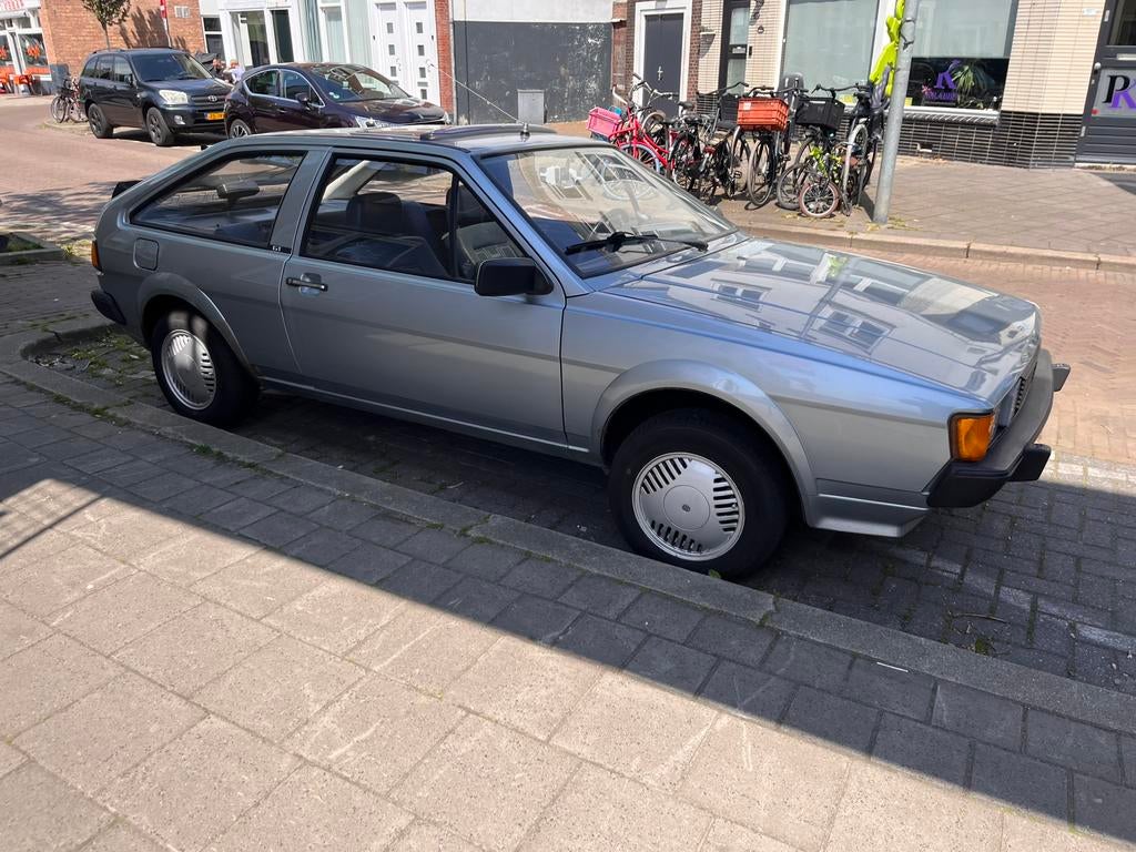 Volkswagen Scirocco 1.5 GT 1982 Blauw, Auto's, Volkswagen, 1457 cc, 4 cilinders, Blauw, Origineel Nederlands