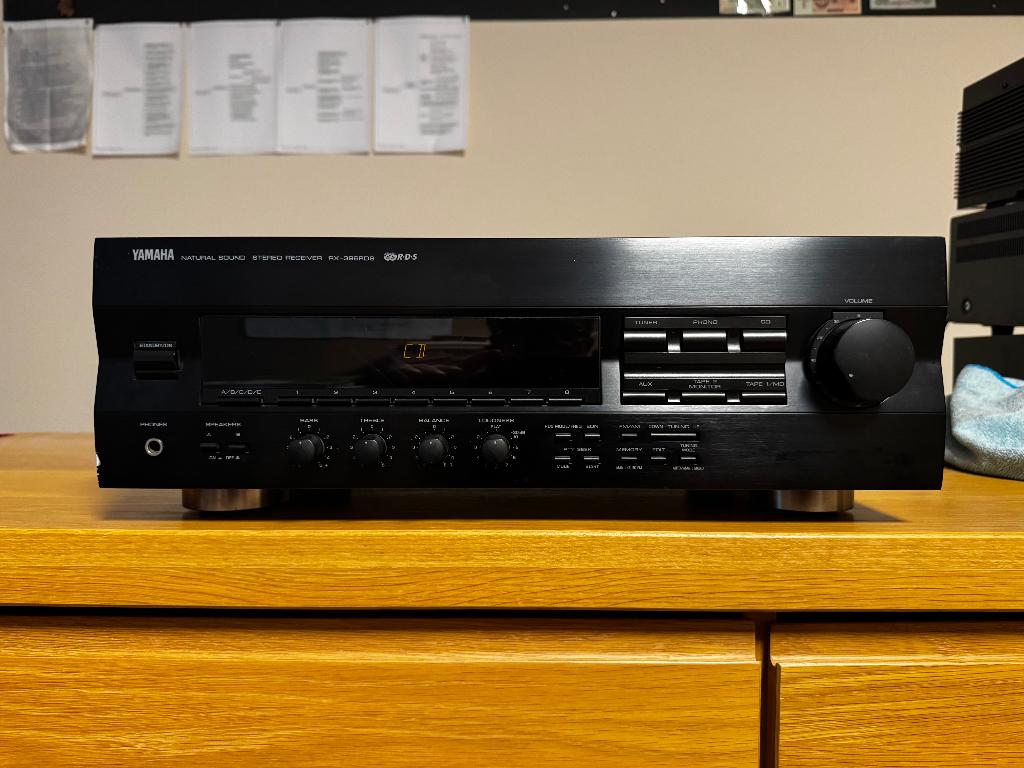 Yamaha vintage versterker met gebruiksaanwijzing, Audio, Tv en Foto, Versterkers en Receivers, Ophalen, Yamaha, Zo goed als nieuw
