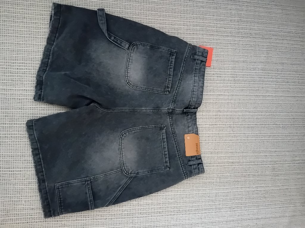 YoungLa carpenter jorts maat L, Kleding | Heren, Ophalen, Zwart, Nieuw, W32 (confectie 46) of kleiner