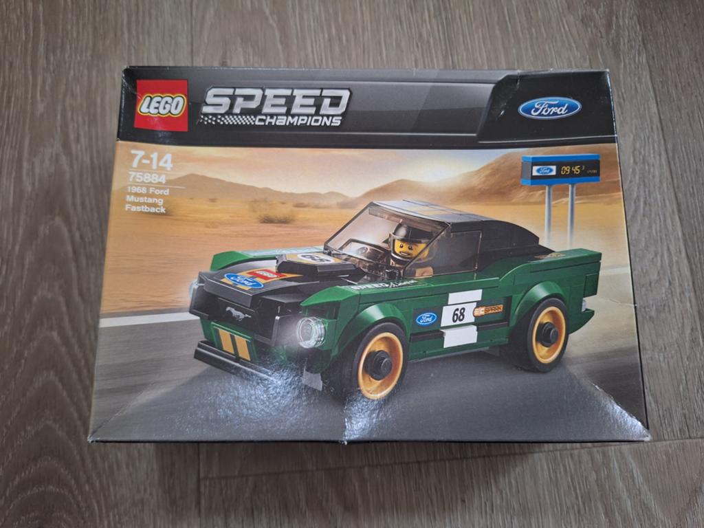 Lego speed champions 75884 - 1968 ford mustang fastback, Ophalen of Verzenden, Nieuw, Lego