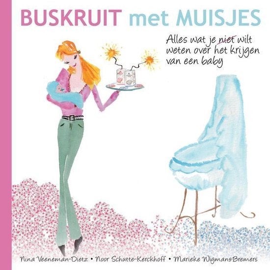 Buskruit met muisjes - Nina Veeneman-Dietz, Verzenden, Zo goed als nieuw, Zwangerschap en Bevalling