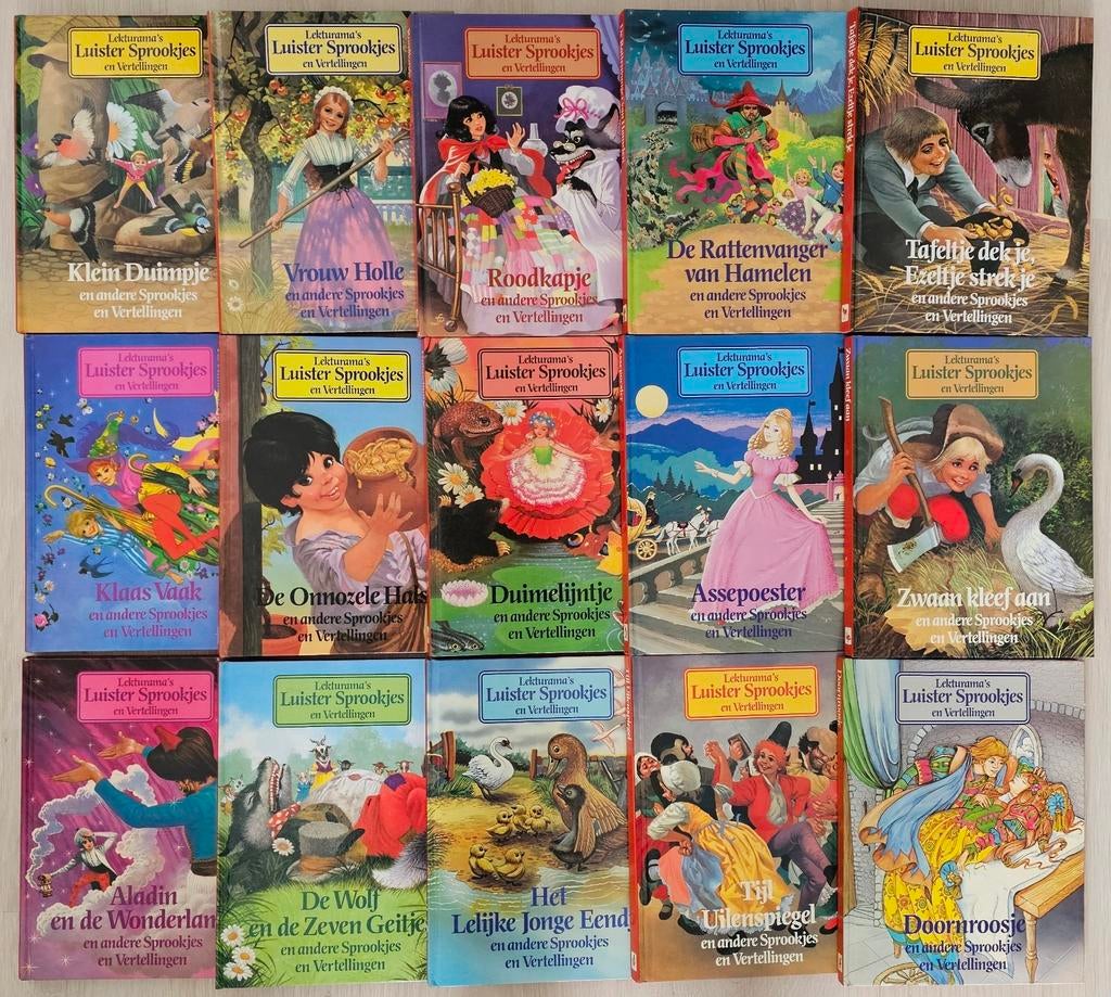 Lekturama's Luister Sprookjes en Vertellingen - 15 stuks, Ophalen of Verzenden, Zo goed als nieuw, Diverse auteurs