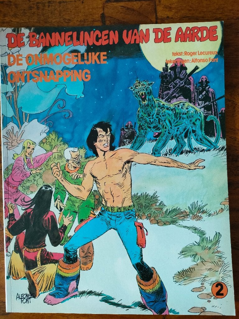 BANNELINGEN VAN DE AARDE (jfb-1€), Boeken, Stripboeken, Gelezen, Meerdere stripboeken, Ophalen of Verzenden