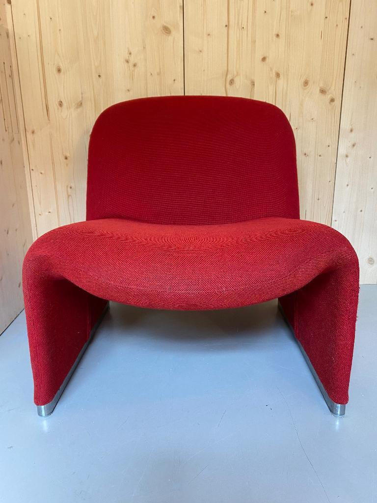 Vintage Artifort Alky stoel, Ophalen, Gebruikt, Mid century, 75 tot 100 cm