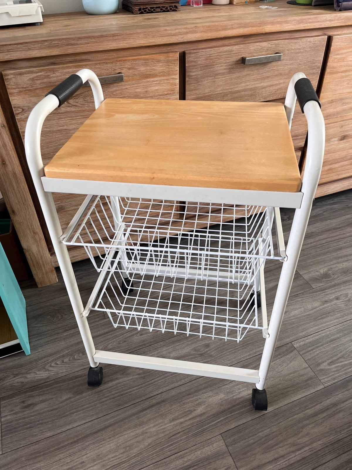 Leuke trolley wagentje karretje keukenwagen verrijdbaar, Ophalen, Gebruikt