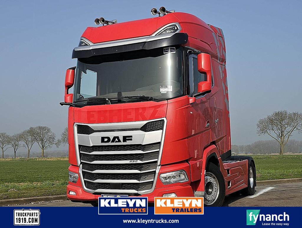 DAF XG+ 530 alcoa's pto+hydr., Auto's, Automaat, Euro 6, Stoelverwarming, Bedrijf