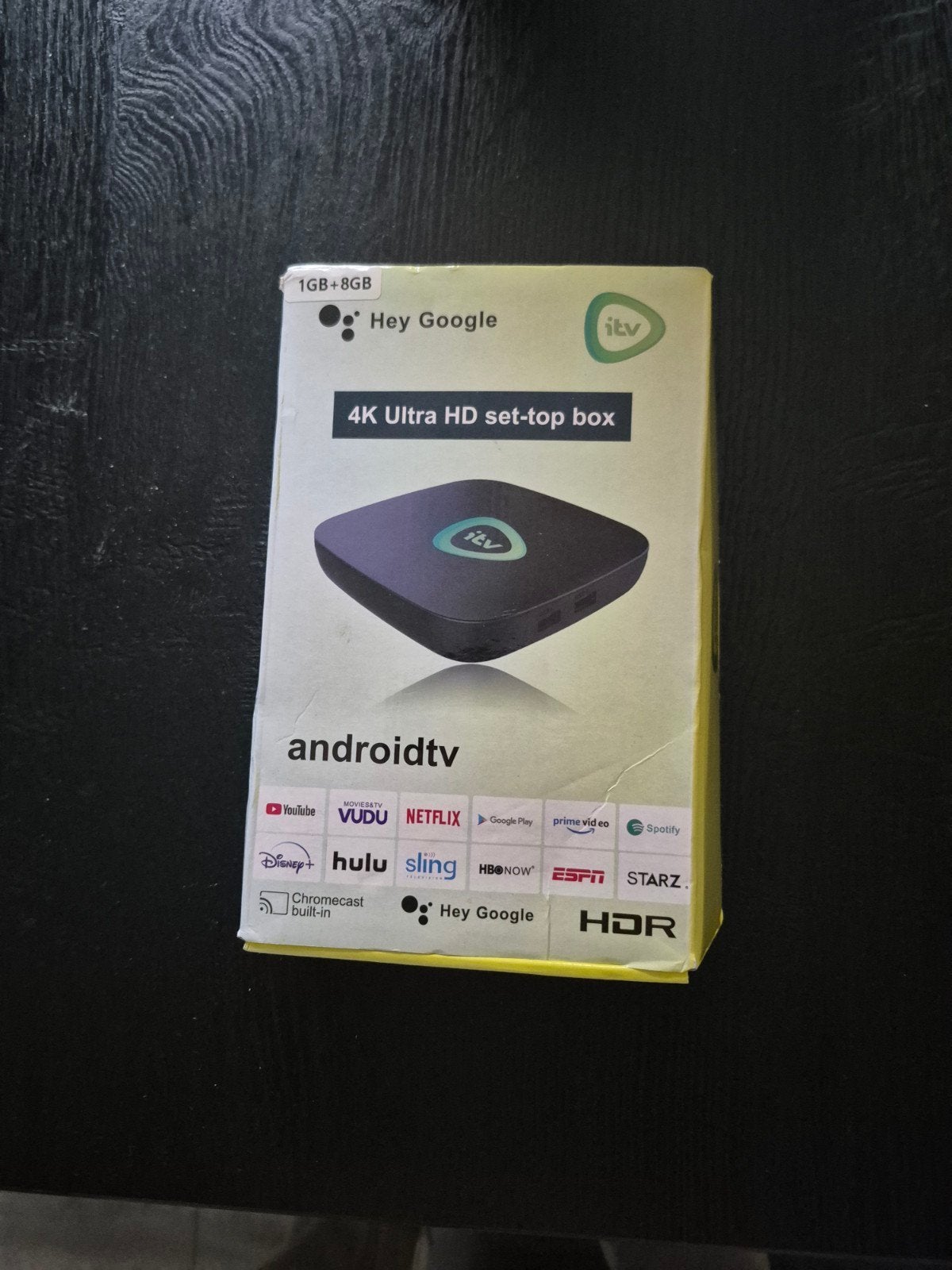 4K Ultra HD set-top box met Android TV en Hey Google, Ophalen of Verzenden, Zo goed als nieuw, HDMI, Zonder harde schijf