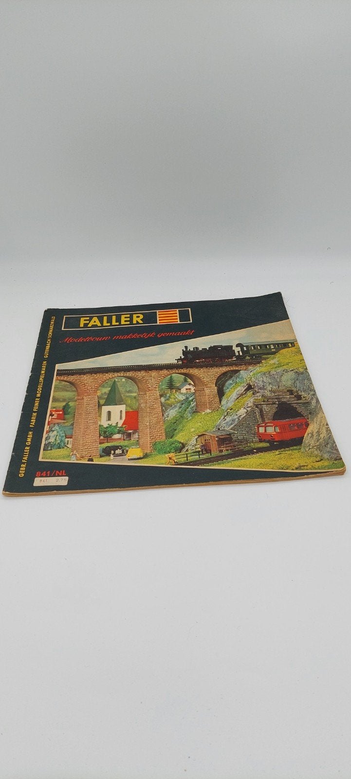 Faller Modelbouw Makkelijk Gemaakt Catalogus 841/NL, Ophalen of Verzenden, Gebruikt, Boek, Tijdschrift of Catalogus, Overige merken