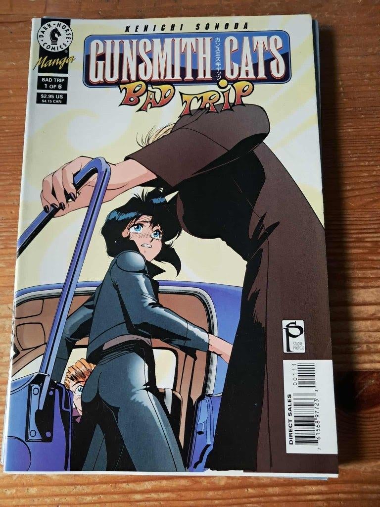 Gunsmith cats: bad trip compleet, Ophalen, Complete serie of reeks, Zo goed als nieuw, Japan (Manga)