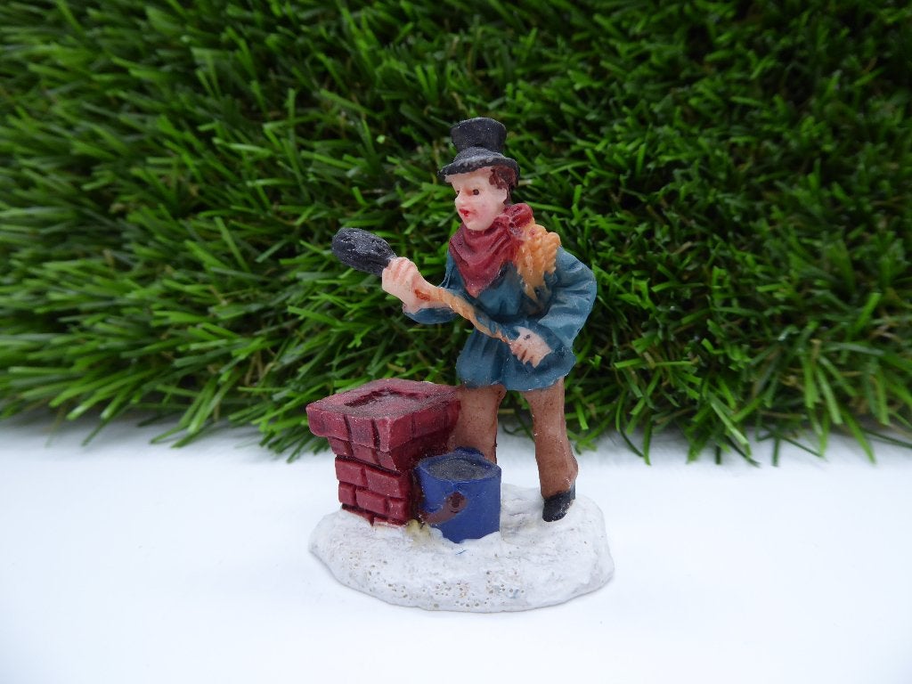 Kerstdorp item -  130  - Ik ruim alles op, Ophalen of Verzenden, Zo goed als nieuw
