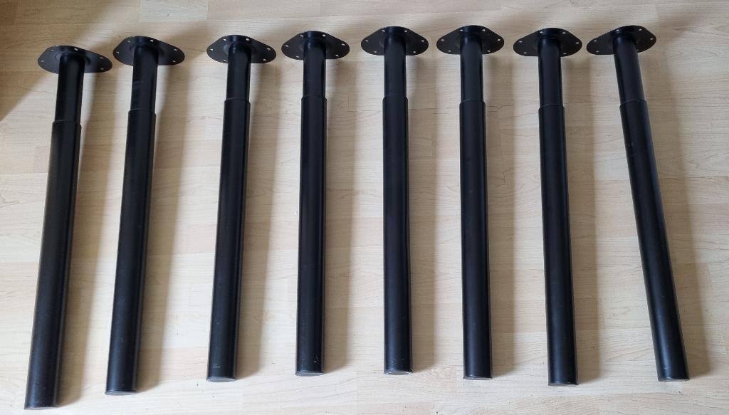 Tafelpoten Duraline Tess (Gamma), Huis en Inrichting, Tafelonderdelen, Ophalen, Tafelpoot, Minder dan 50 cm, Gebruikt