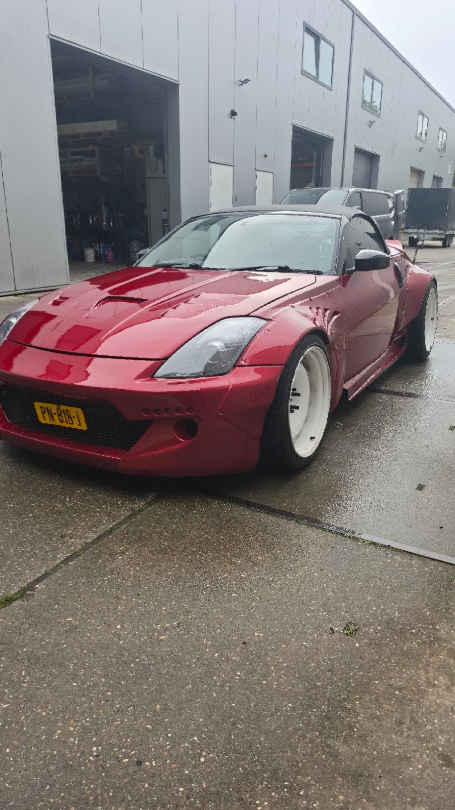 Nissan 350z, rocket bunny, luchtvering, 350Z, Euro 5, Achterwielaandrijving, 1611 kg