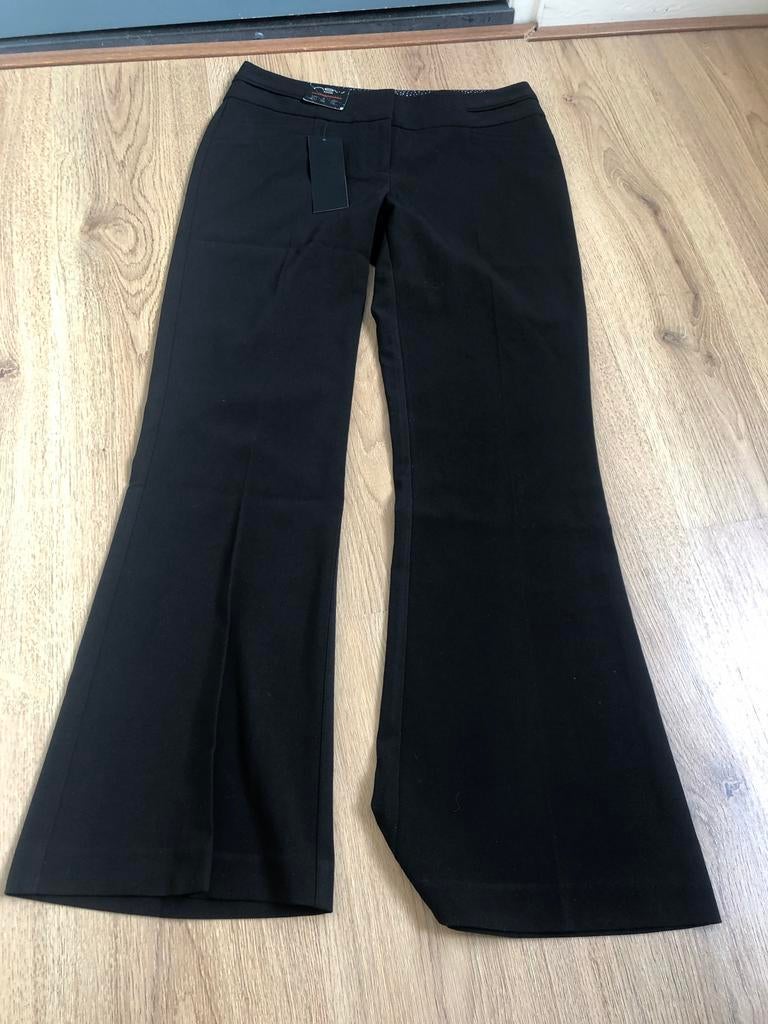 New look zwarte broek flared 36 bootcut 8, Zwart, Nieuw, Ophalen of Verzenden, X