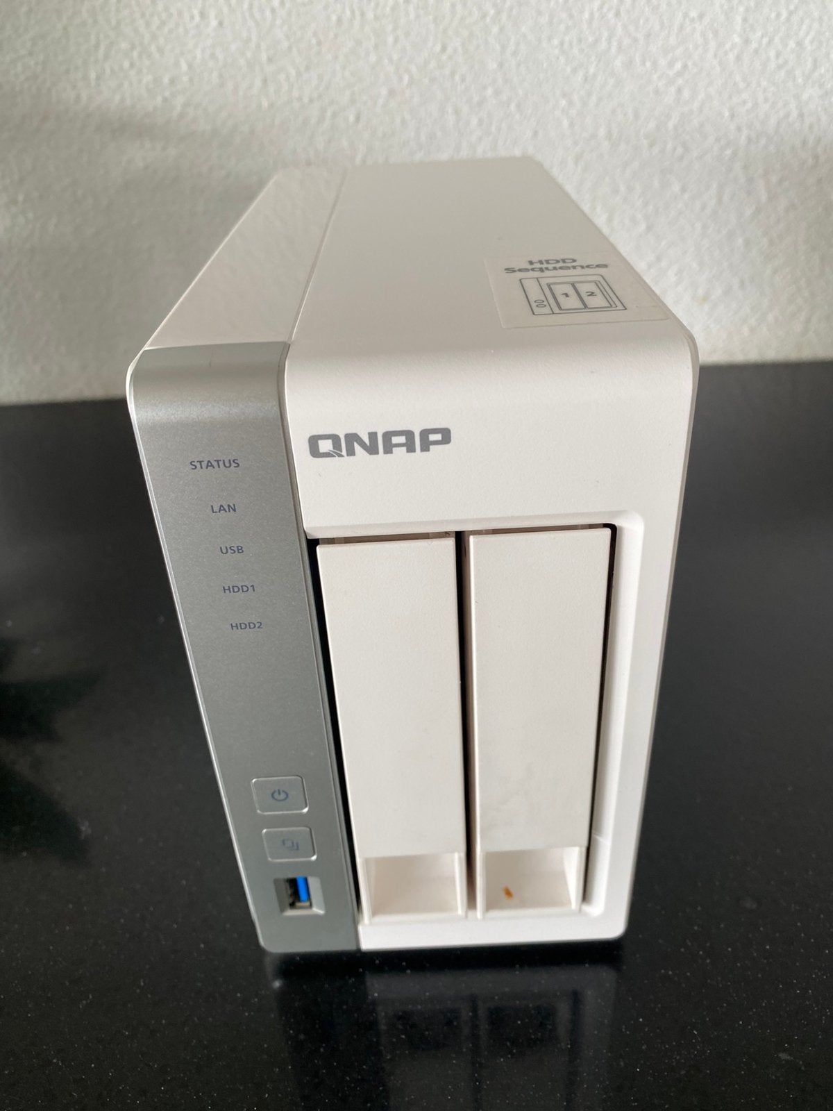 QNAP TS-231 NAS - Network Attached Storage 2x 1TB HHD Media, Ophalen, Gebruikt