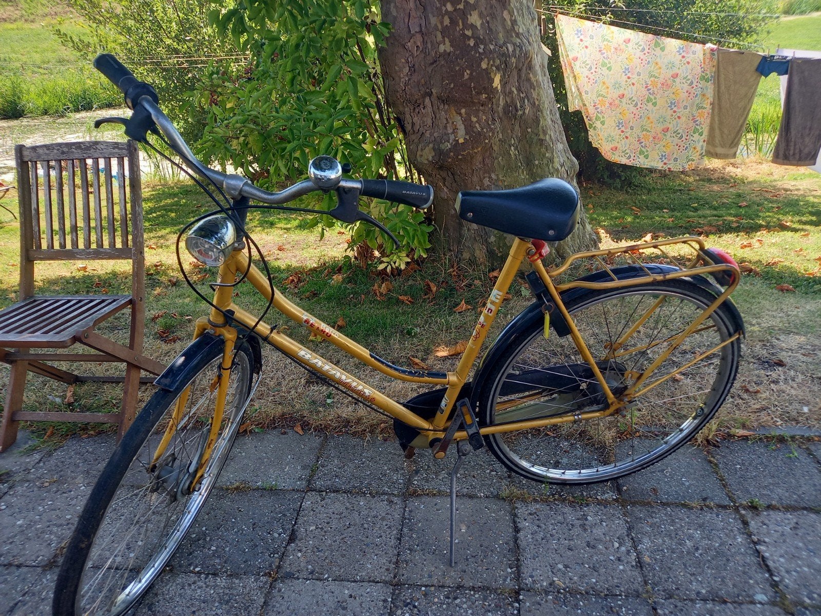 Goede Batavus Retro stadsfiets, Fietsen en Brommers, Fietsen | Oldtimers, 55 tot 59 cm, Ophalen, Trommelrem, Batavus