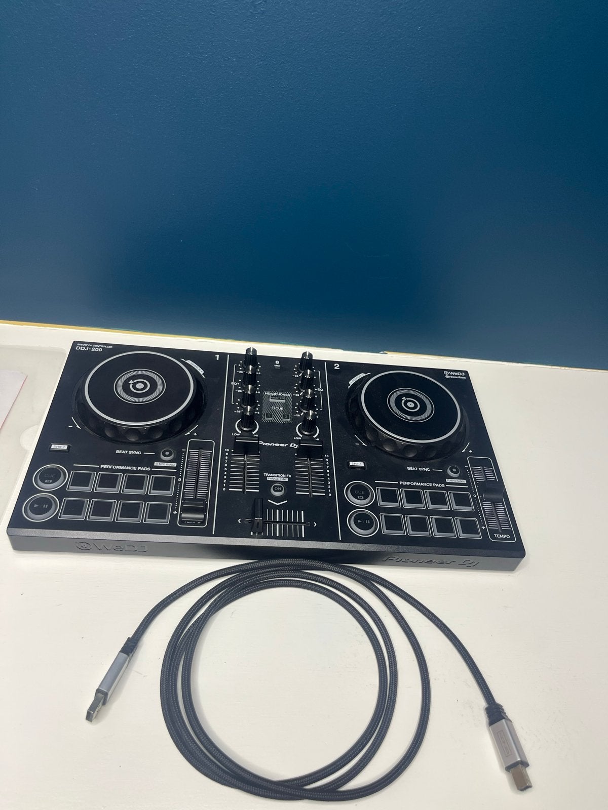 Pioneer DDJ-200 DJ-controller - Zo goed als nieuw, Muziek en Instrumenten, Ophalen of Verzenden, Zo goed als nieuw, Dj-set, Pioneer