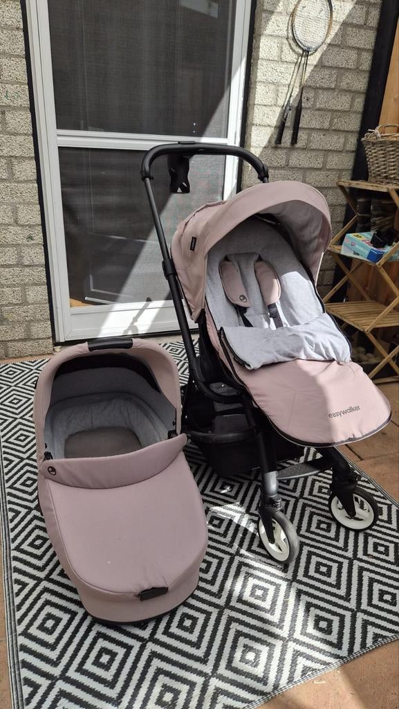 Easywalker Charley kinderwagen - Desert Pink, Kinderen en Baby's, Kinderwagens en Combinaties, Ophalen of Verzenden