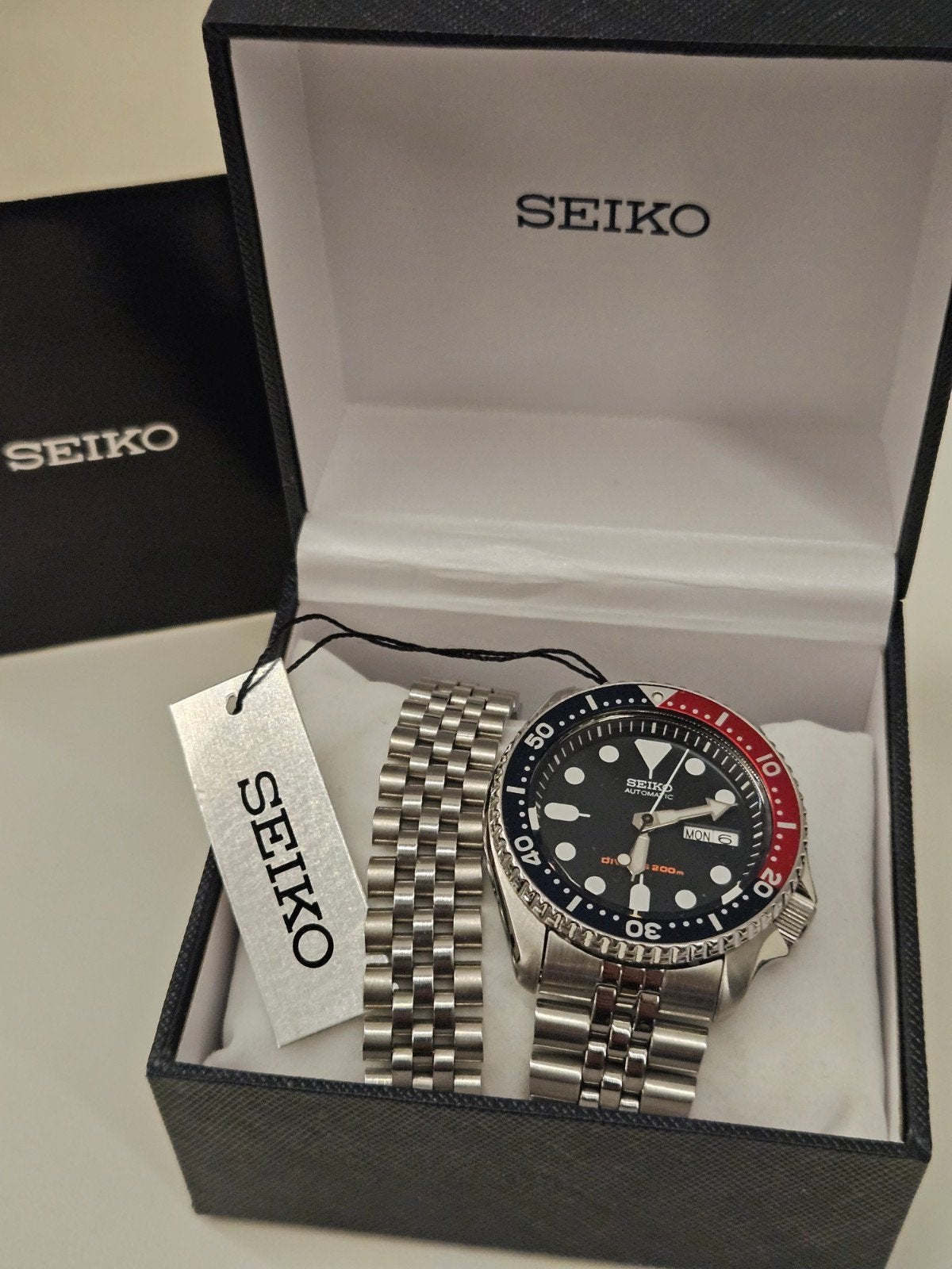 Seiko SKX009K2 - Legendarisch duikhorloge in topstaat!, Sieraden, Tassen en Uiterlijk, Staal, Polshorloge, Ophalen of Verzenden