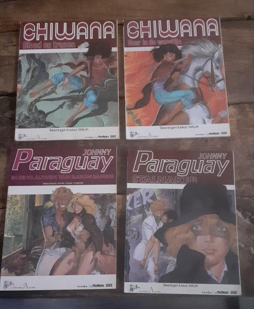 Chiwana en Johnny Paraguay kompleet, Ophalen of Verzenden