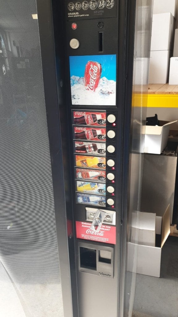Coca Cola Vendo V254, Ophalen, Zo goed als nieuw