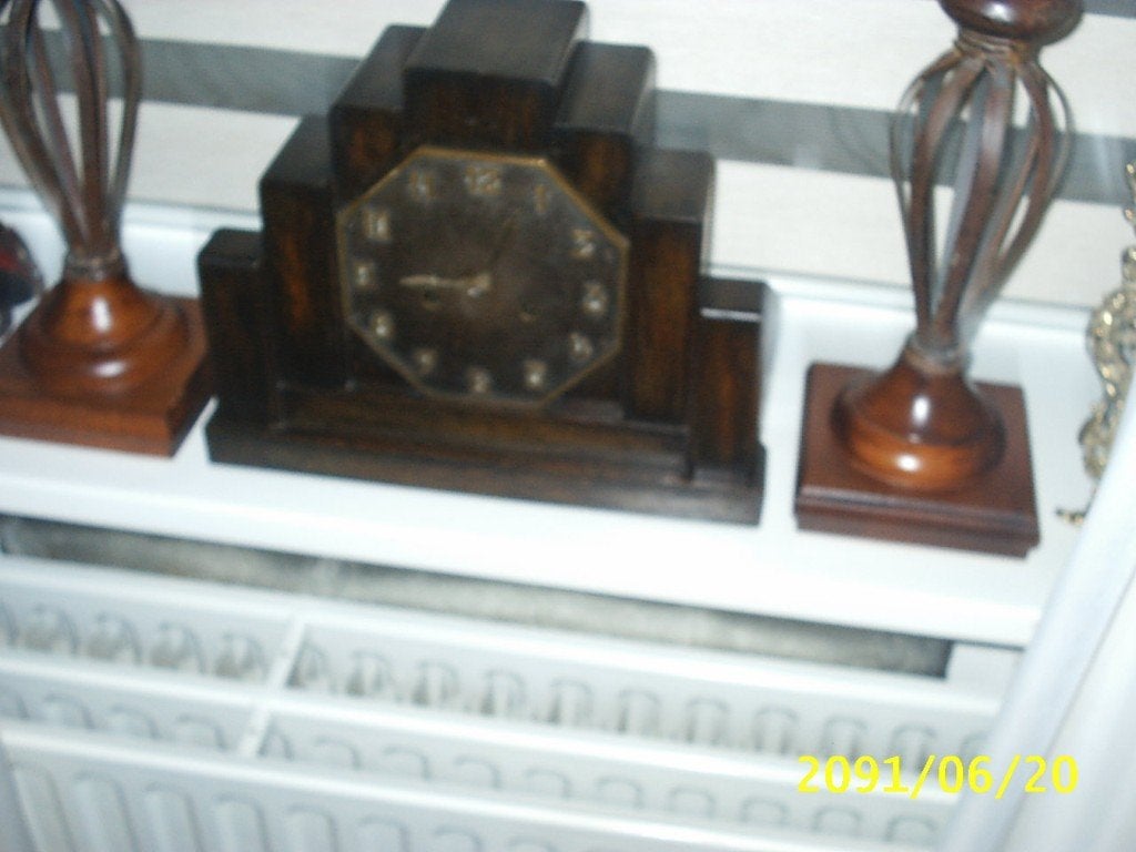 mooie  pendule ( amsterdamse  school ) jaren 20, Ophalen