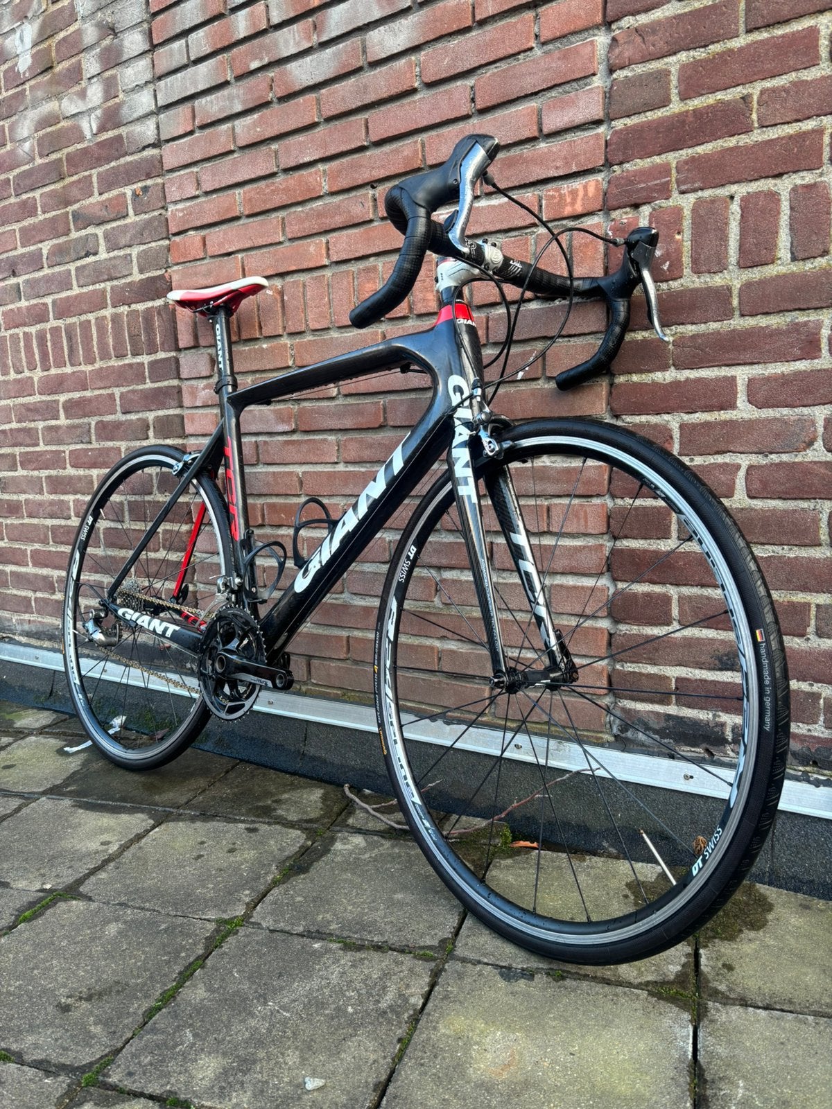 Giant TCR Advanced Full Carbon met DT Swissapline wielset, Zo goed als nieuw, 57 tot 61 cm, Meer dan 20 versnellingen, Giant