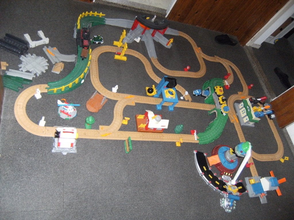 Fisher Price. Radio Grafische Bestuurbare Treinbaan, Ophalen of Verzenden, Gebruikt, Speelset