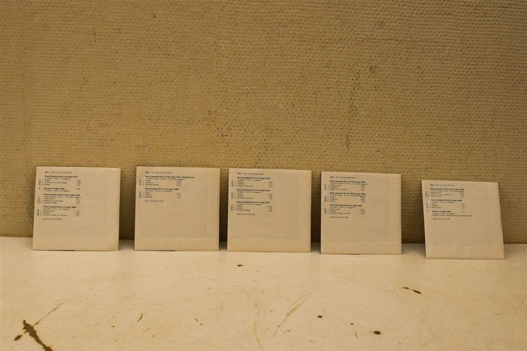 9 cd box Mozart klavierkonzerte piano concertos 47764, Ophalen of Verzenden, Gebruikt