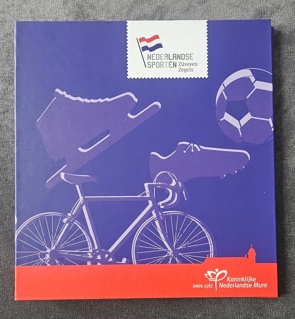 Nederlandse sporten zilveren zegels (postzegels), Postzegels en Munten, Postzegels | Nederland, Verzenden, Na 1940, Postfris