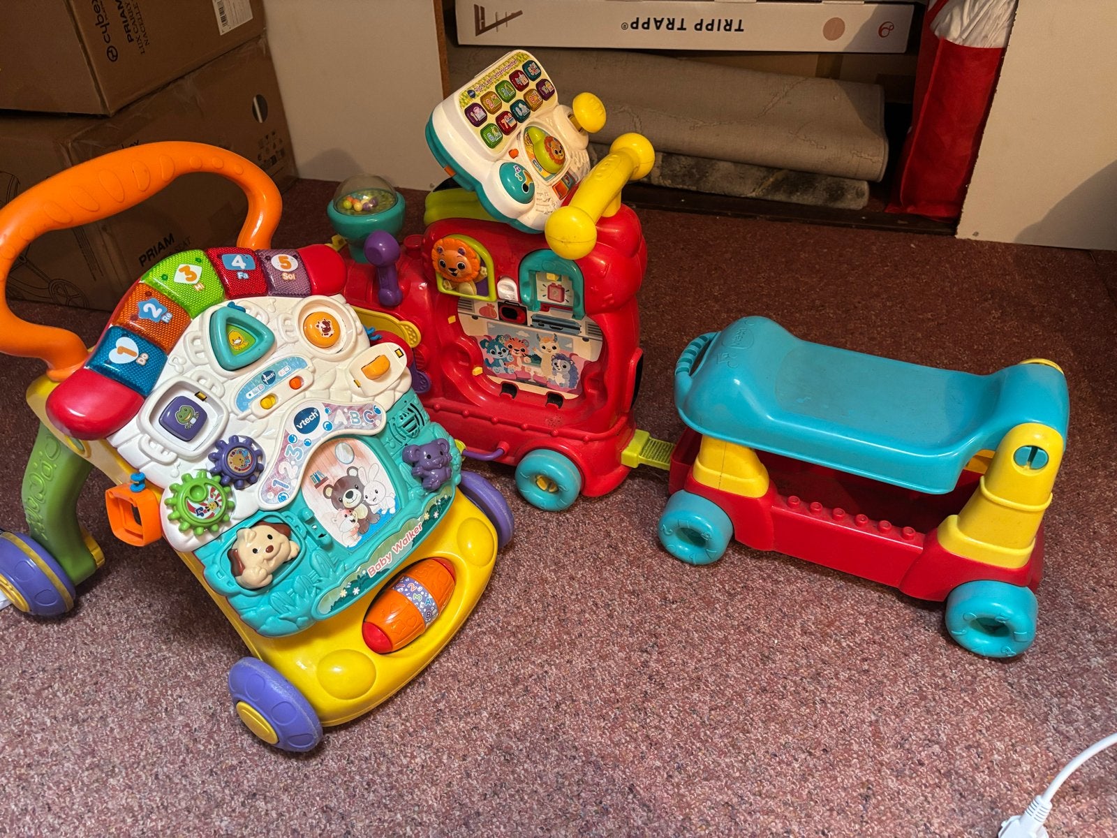 VTech Baby Walker, looptrein en loper, Ophalen, Gebruikt, Overige typen, Met licht