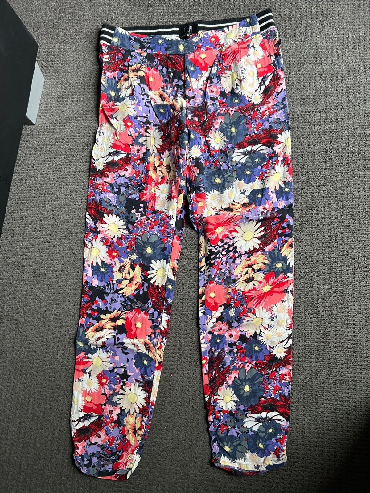 Dept / vrolijke zomerbroek / maat M, Kleding | Dames, Broeken en Pantalons, Maat 38/40 (M), Meerkleurig, Ophalen of Verzenden