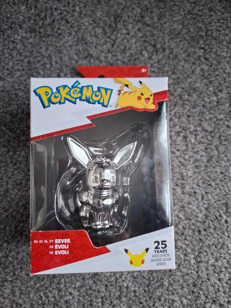 Silver Eevee Figure 25th years, Verzamelen, Ophalen of Verzenden