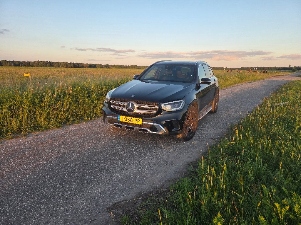 Mercedes-Benz GLC 300 258pk 4MATIC 9G-TRONIC Zwart, Auto's, Automaat, Zwart, 4 cilinders, Zwart