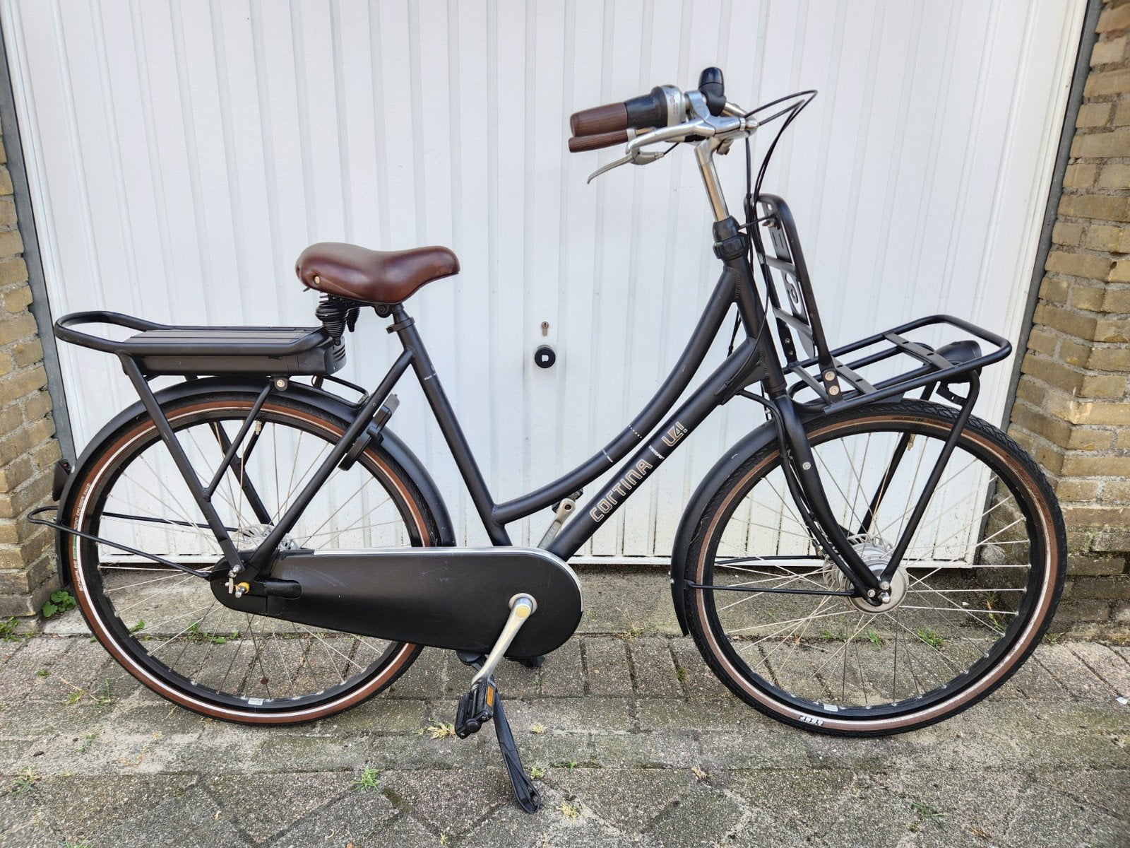 Cortina u4 transport ecomo Electrische damesfiets 8v, Fietsen en Brommers, Gebruikt, Ophalen of Verzenden, Cortina, 51 tot 55 cm