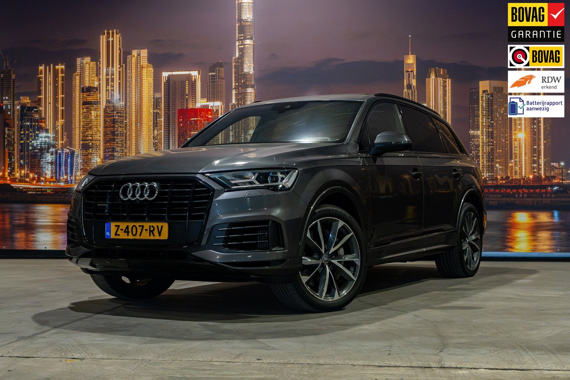 Audi Q7 55 TFSI e quattro Pro Line Plus, Gebruikt, Euro 6, 2995 cc, Verwarmde buitenspiegels