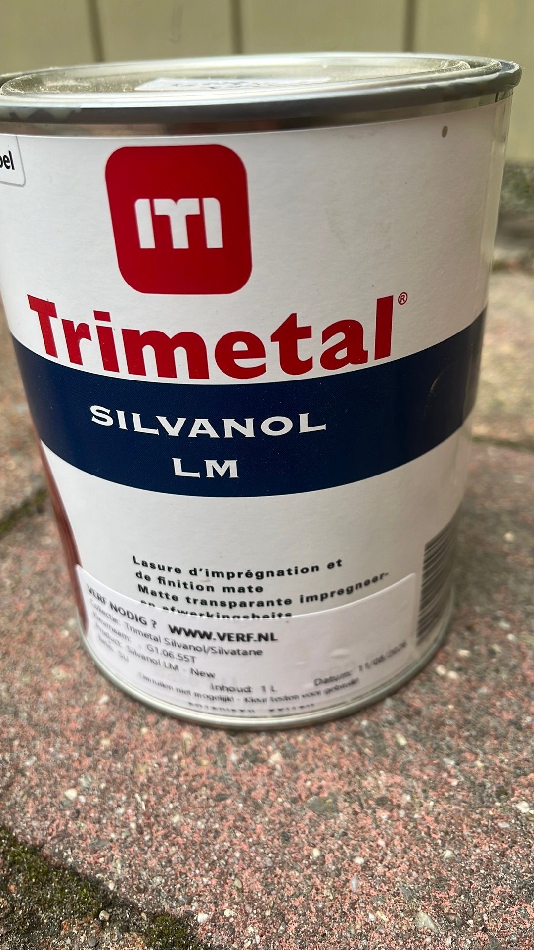 Trimetal silvanol LM, Doe-het-zelf en Verbouw, Ophalen, Nieuw, Grijs, Lak