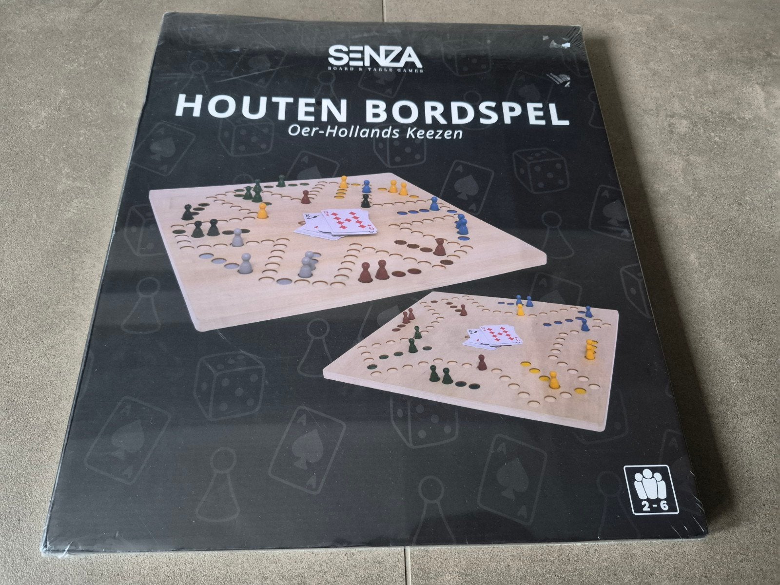 Senza Houten Bordspel: Oer-Hollands Keezen (Nieuw), Vijf spelers of meer, Ophalen of Verzenden, Nieuw, Senza