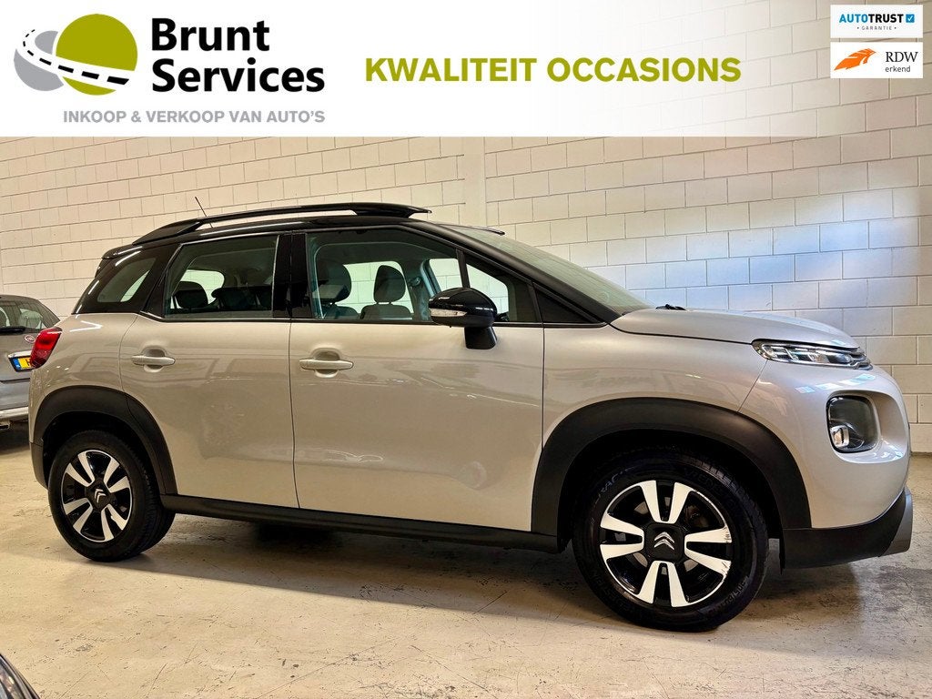 Citroen C3 Aircross 1.2T 110pk S&S Shine Bj.17|AUTOMAAT|Pdc|, Gebruikt, Met garantie (alle), 49 €/maand, 600 kg