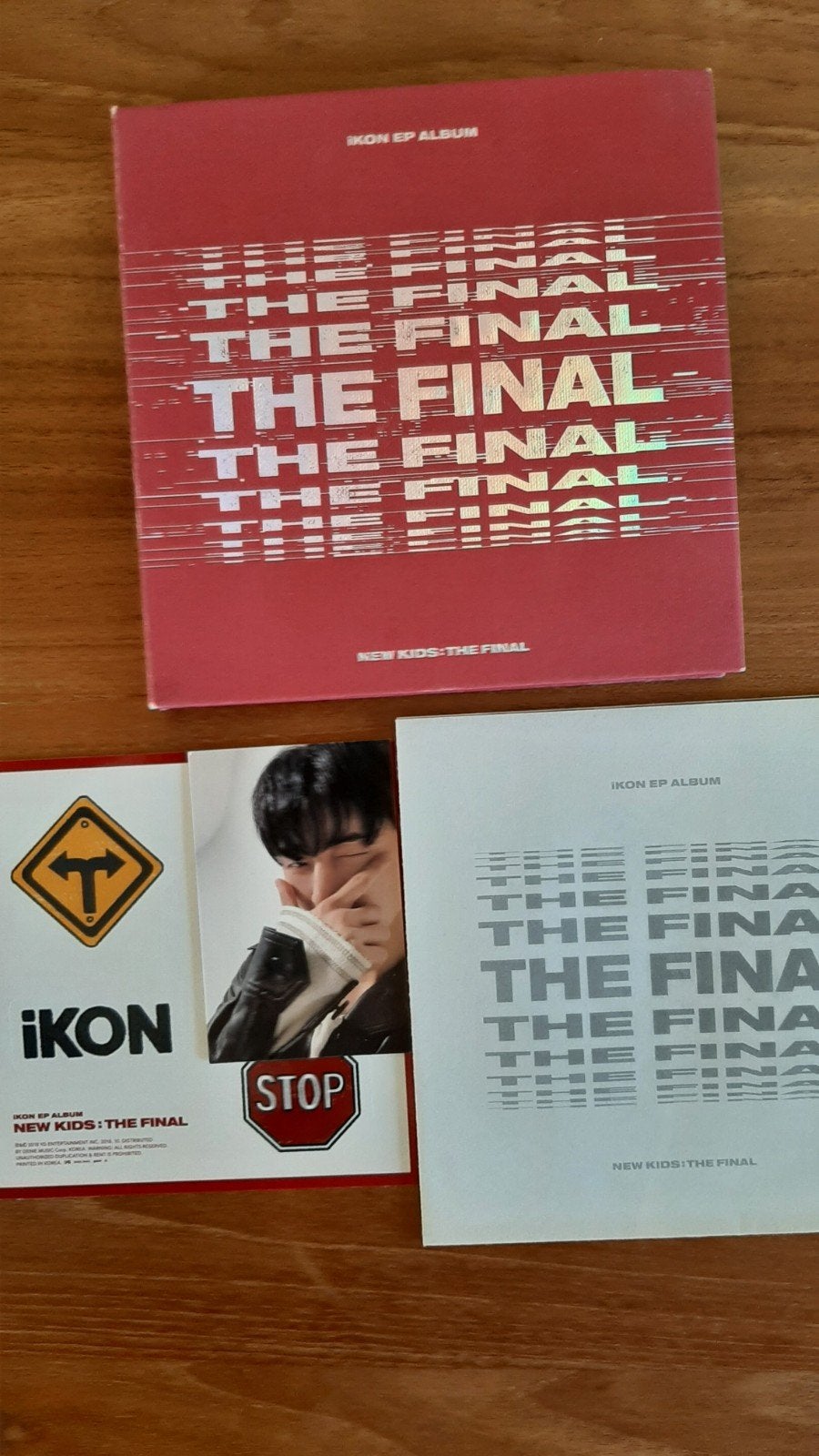 iKON EP Album - New Kids: The Final (met photocard), Ophalen of Verzenden, 2010 - 2019, Zo goed als nieuw