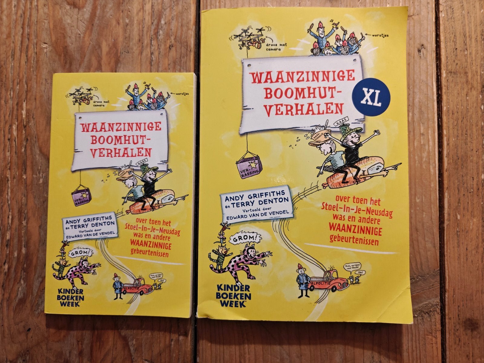 2 X Waanzinnige boomhut verhalen., Boeken, Ophalen of Verzenden, Zo goed als nieuw, Fictie algemeen