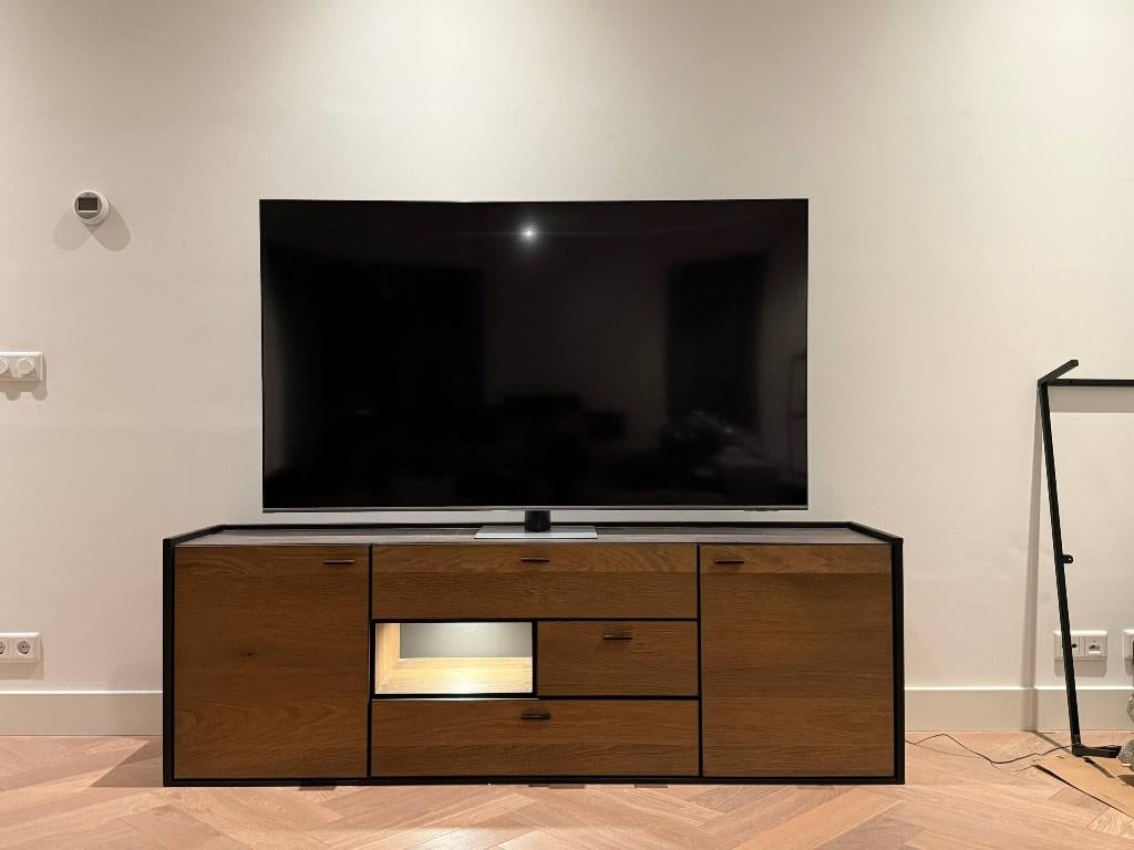 Xooon Fresno dressoir 180 cm, Ophalen, 150 tot 200 cm, Zo goed als nieuw, Met deur(en)