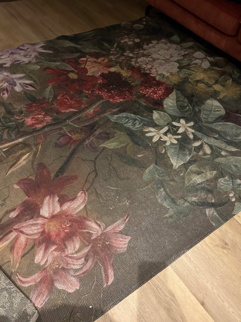Vloerkleed Flores, Huis en Inrichting, Stoffering | Tapijten en Kleden, Ophalen, Gebruikt, 200 cm of meer, 200 cm of meer