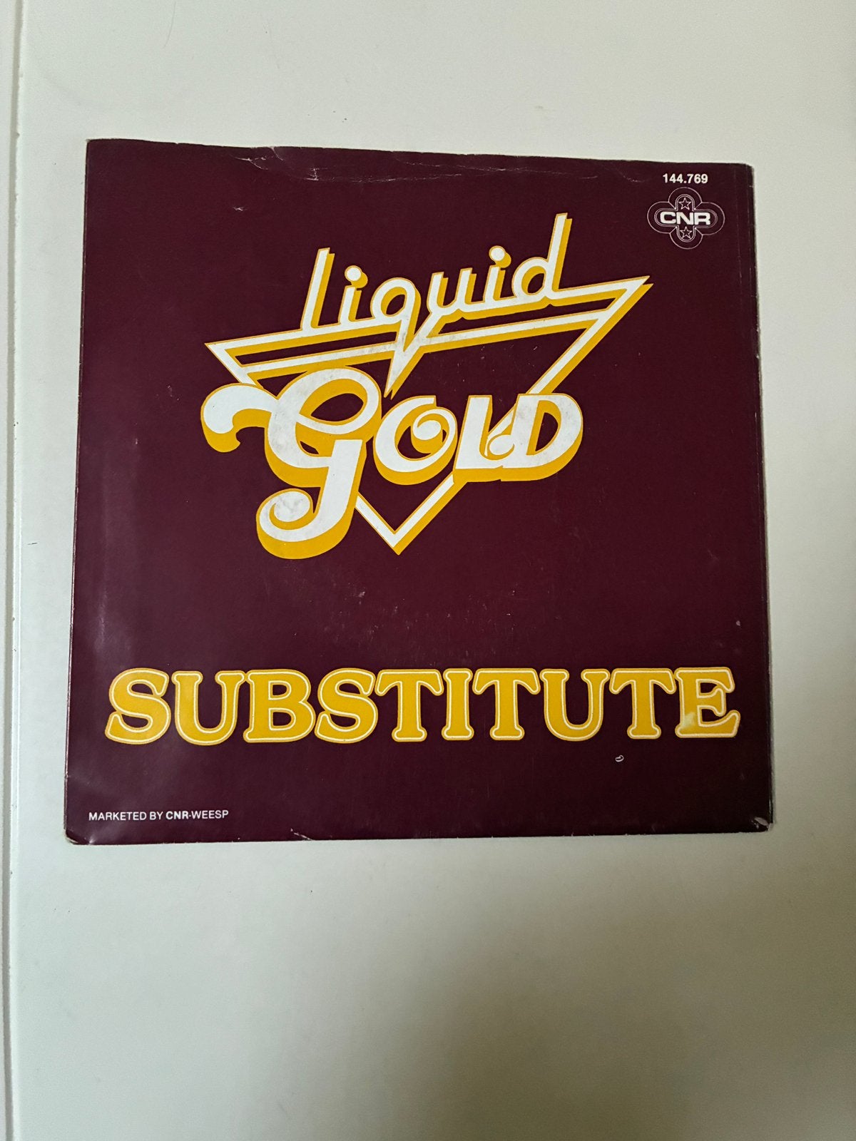 Liquid Gold - Substitute single 45 toeren, Ophalen of Verzenden, 2000 tot heden, Zo goed als nieuw, Overige formaten