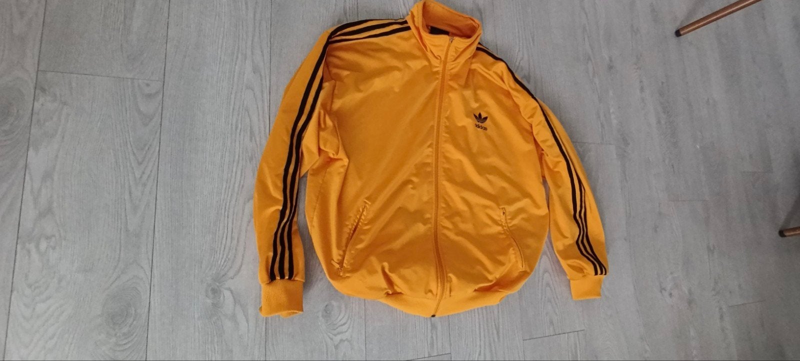 Adidas trainingsjack 90's origineel, Ophalen of Verzenden, Zo goed als nieuw, Geel, Voetbal