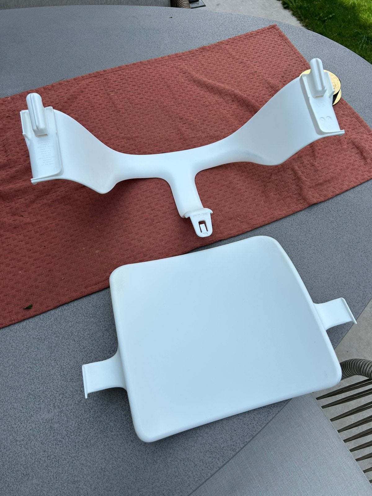Originele Stokke babyset wit (z.g.a.n.), Ophalen of Verzenden, Zo goed als nieuw, Wit, Overige merken