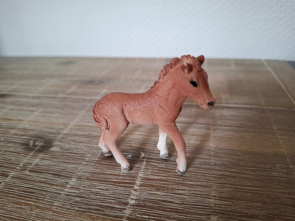 Schleich 97873 ijslander veulen paard  adventkalender 2019, Ophalen of Verzenden, Zo goed als nieuw