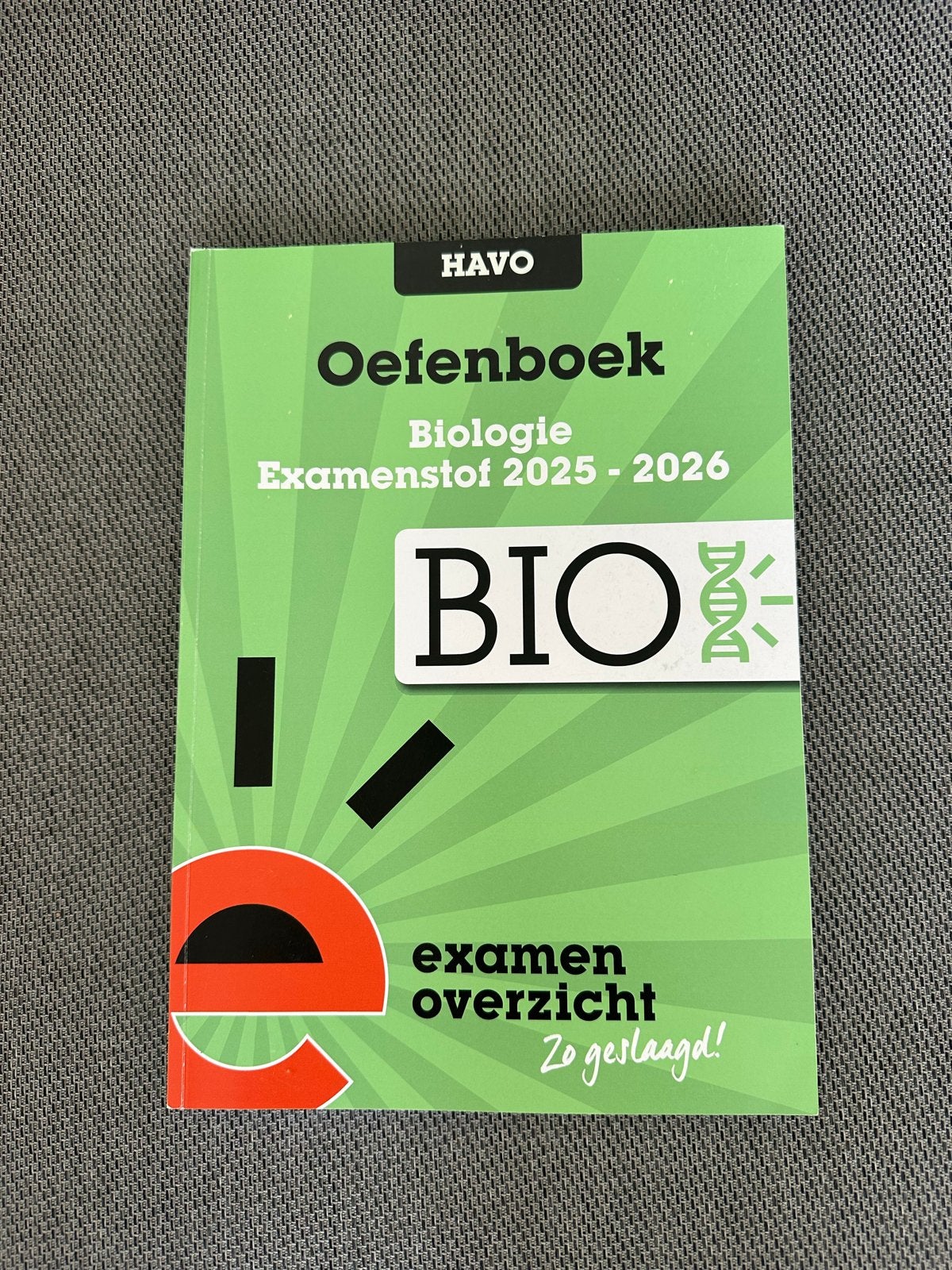 Oefenboek Biologie HAVO Examenstof 2025-2026, Boeken, Schoolboeken, Ophalen, Zo goed als nieuw, HAVO, Biologie